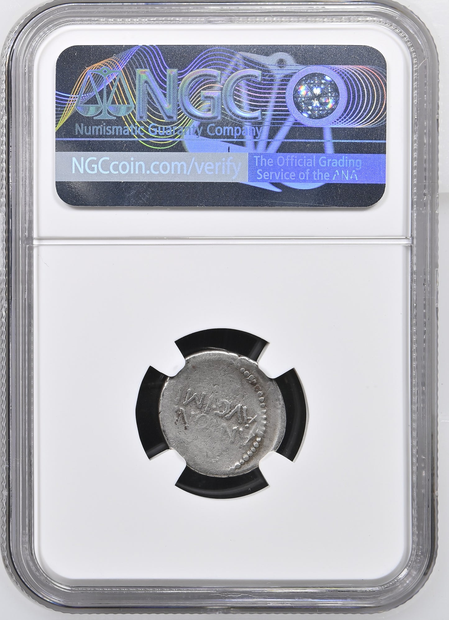 Roman Imperatorial - Marc Antony - Silver Denarius - NGC F - Crawf. 542/2