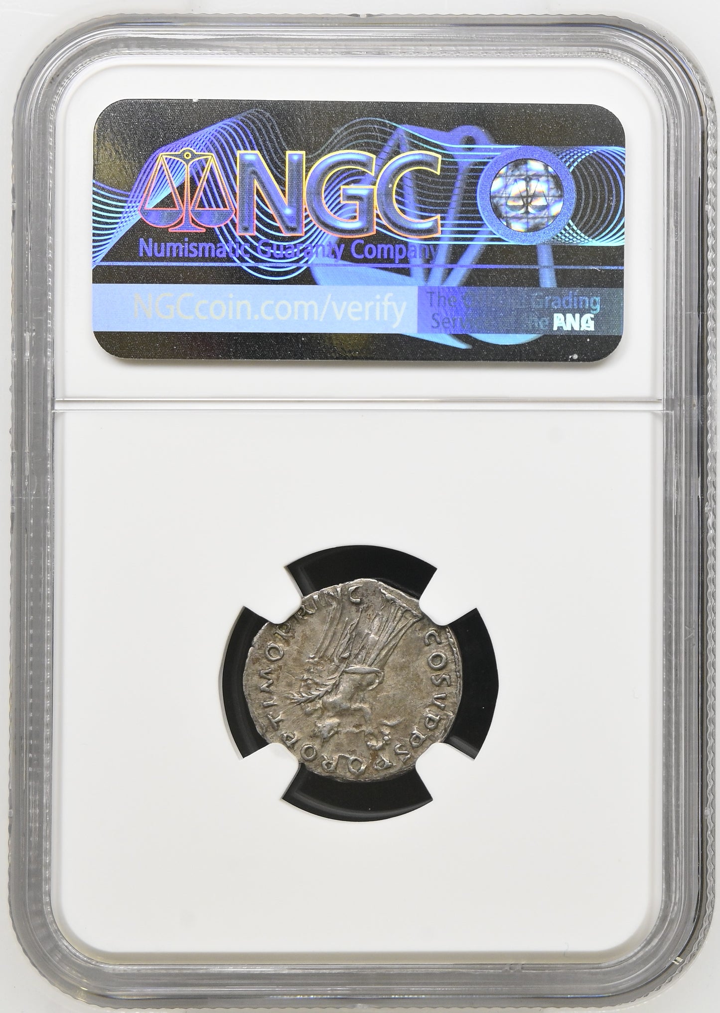 Roman Empire - Trajan - Silver Denarius - NGC XF - RIC:60