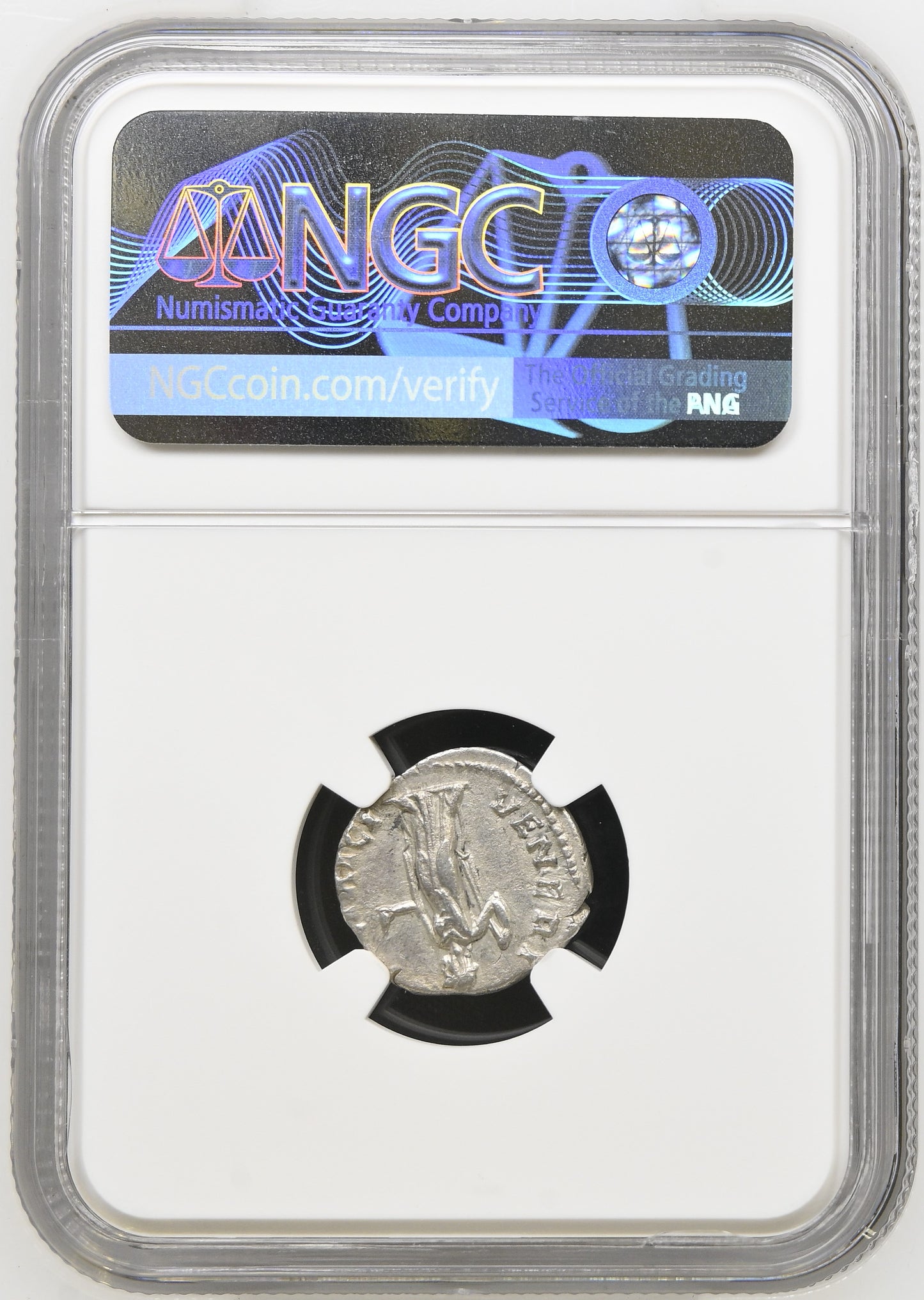 Roman Empire - Sabina - Silver Denarius - NGC XF - RIC:2576