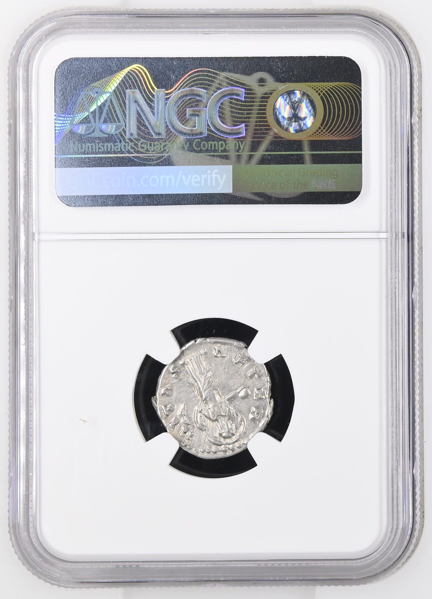 Roman Empire - Faustina I - Silver Denarius - NGC Ch XF - RIC:351