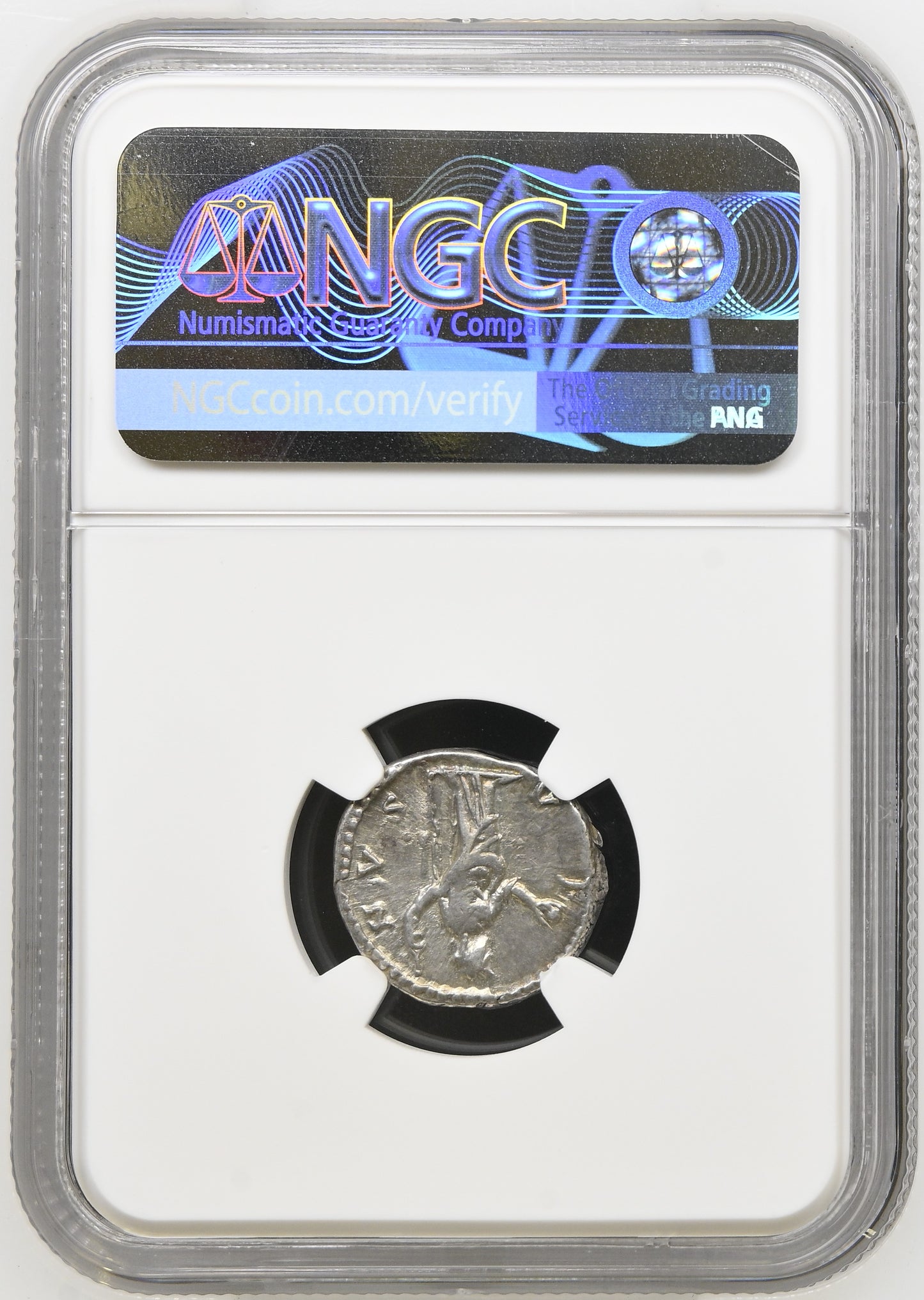 Roman Empire - Lucilla - Silver Denarius - NGC XF - RIC:784