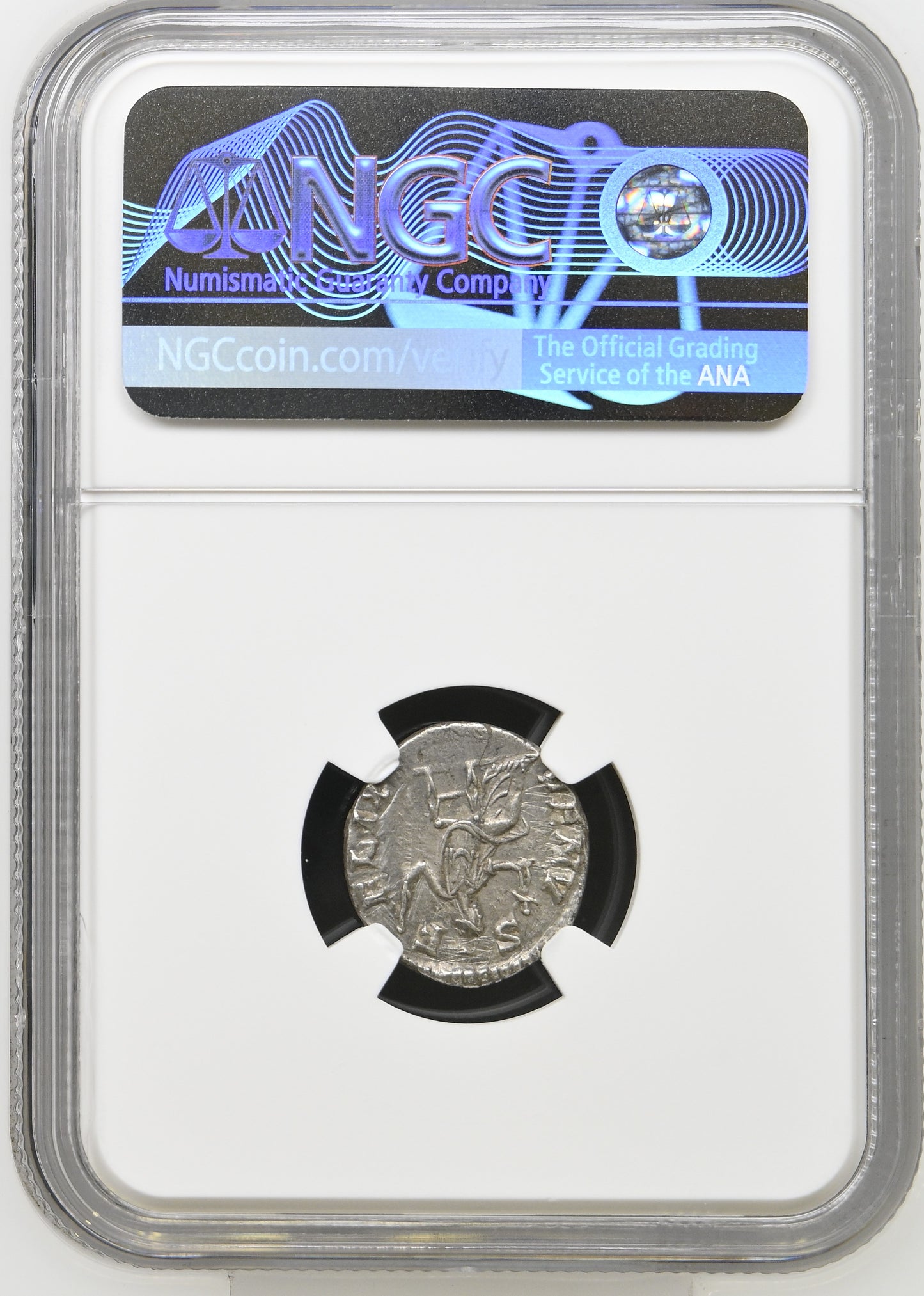 Roman Empire - Crispina - Silver Denarius - NGC XF - RIC:288