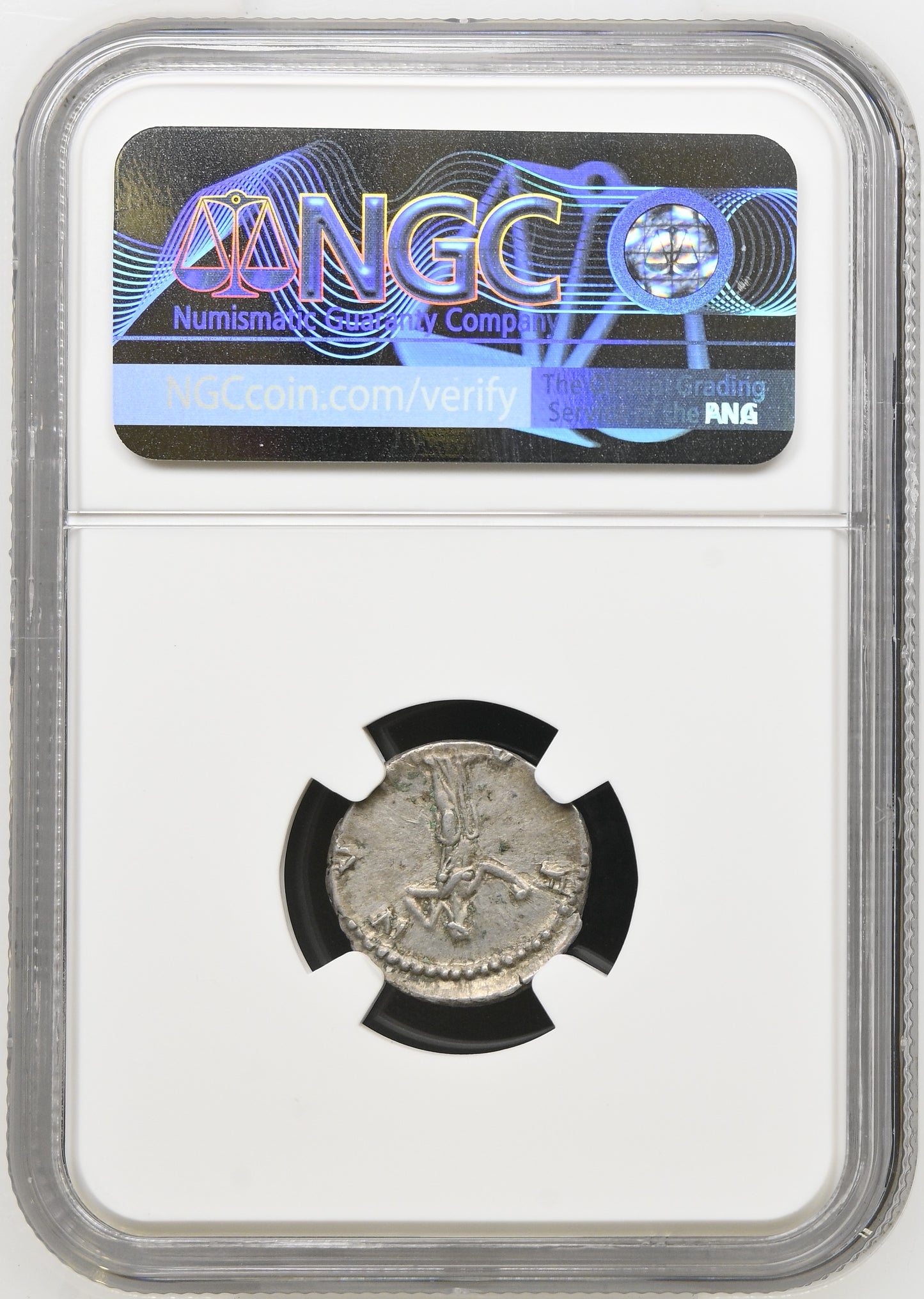 Roman Empire - Crispina - Silver Denarius - NGC XF - RIC:286a