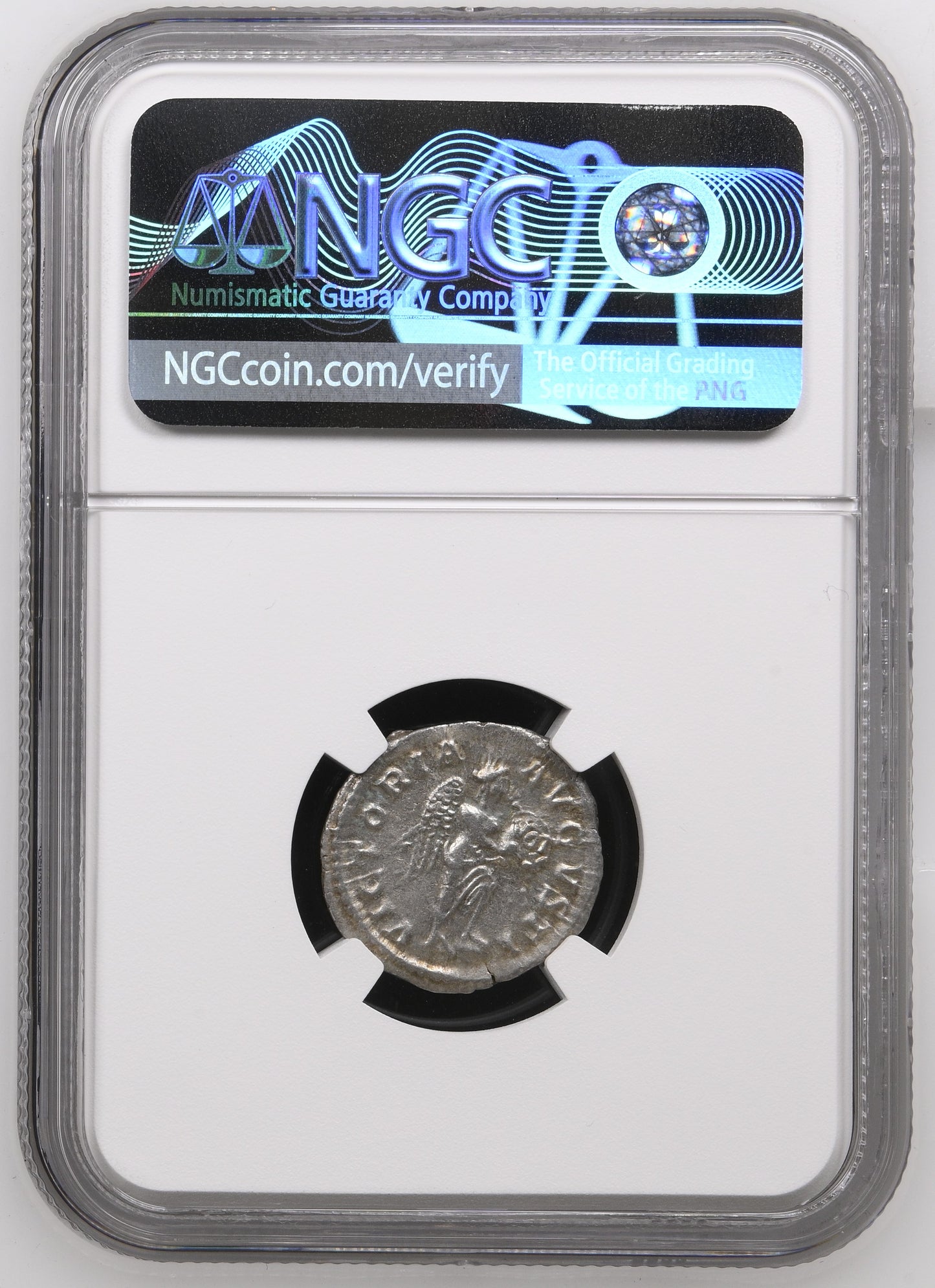 Roman Empire - Severus Alexander - Silver Denarius - NGC XF