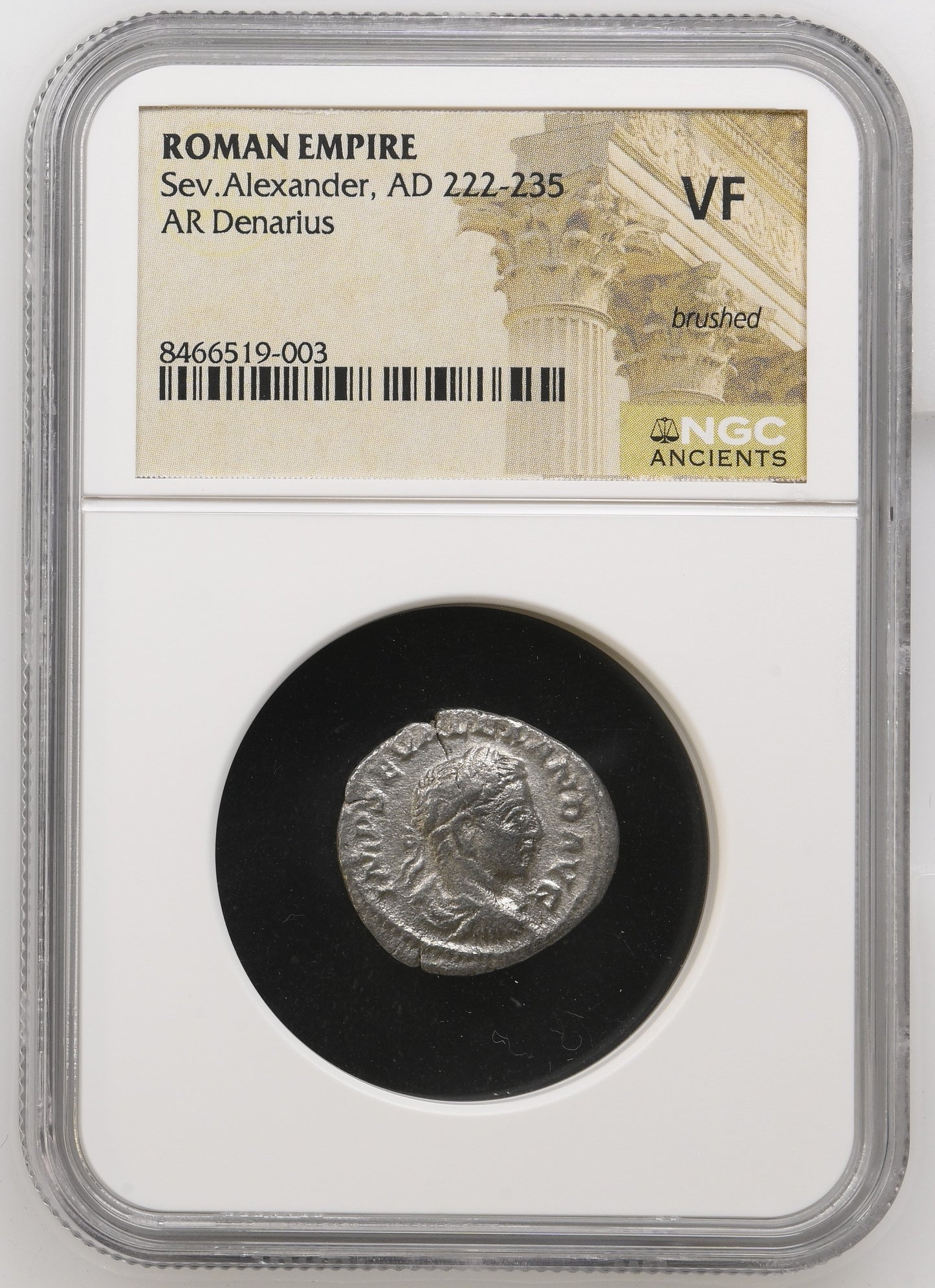Roman Empire - Severus Alexander - Silver Denarius - NGC VF