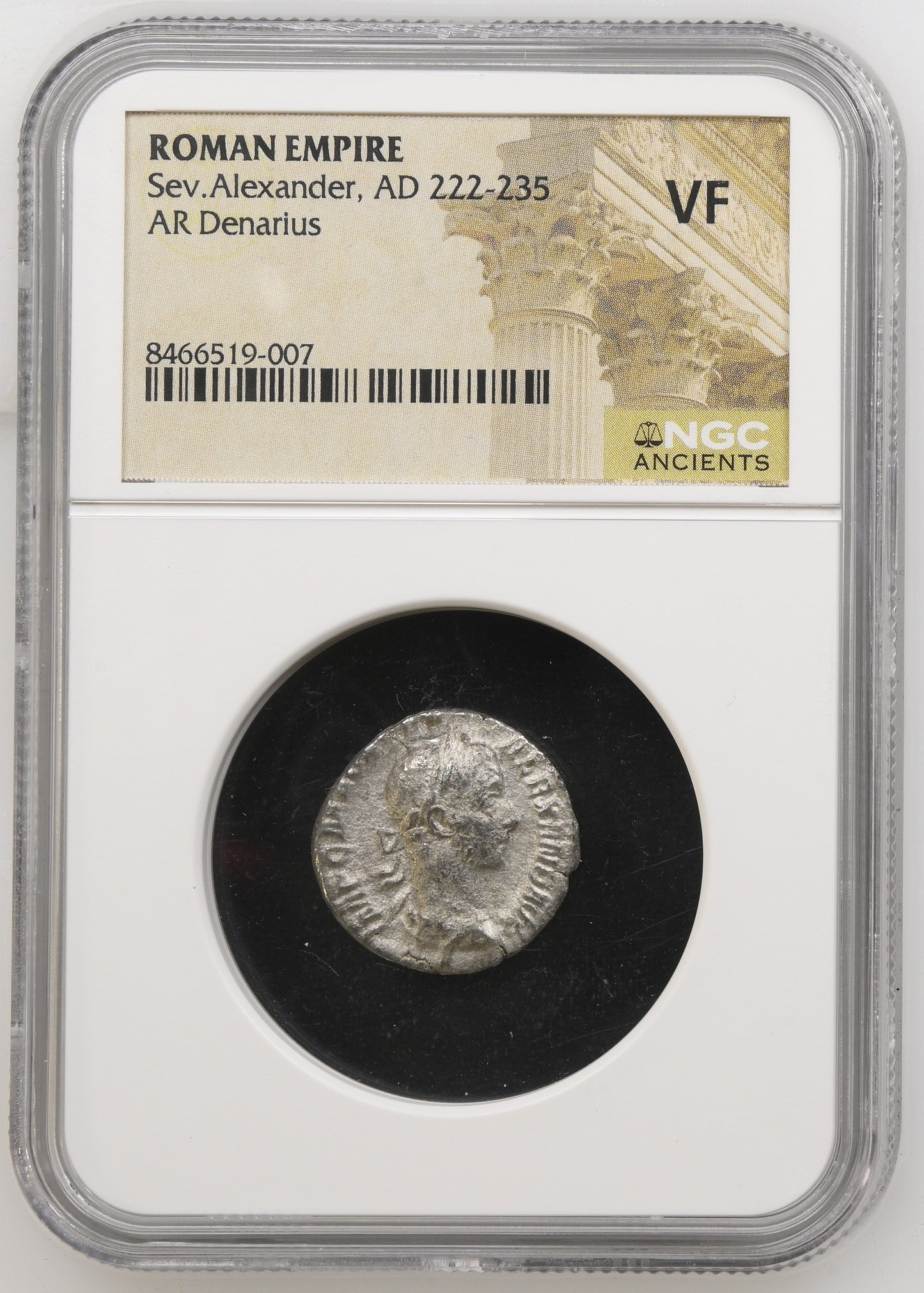 Roman Empire - Severus Alexander - Silver Denarius - NGC VF