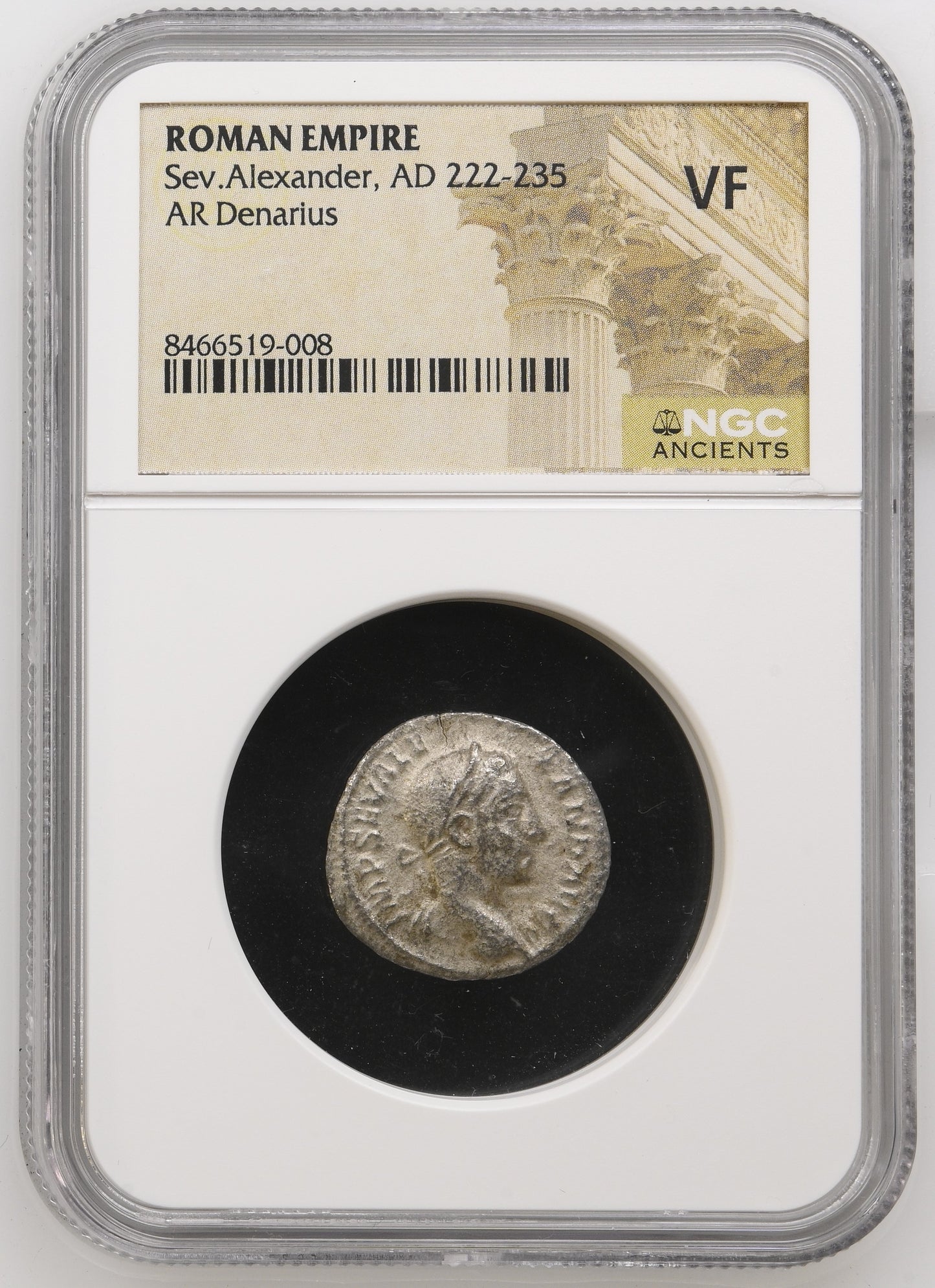 Roman Empire - Severus Alexander - Silver Denarius - NGC VF
