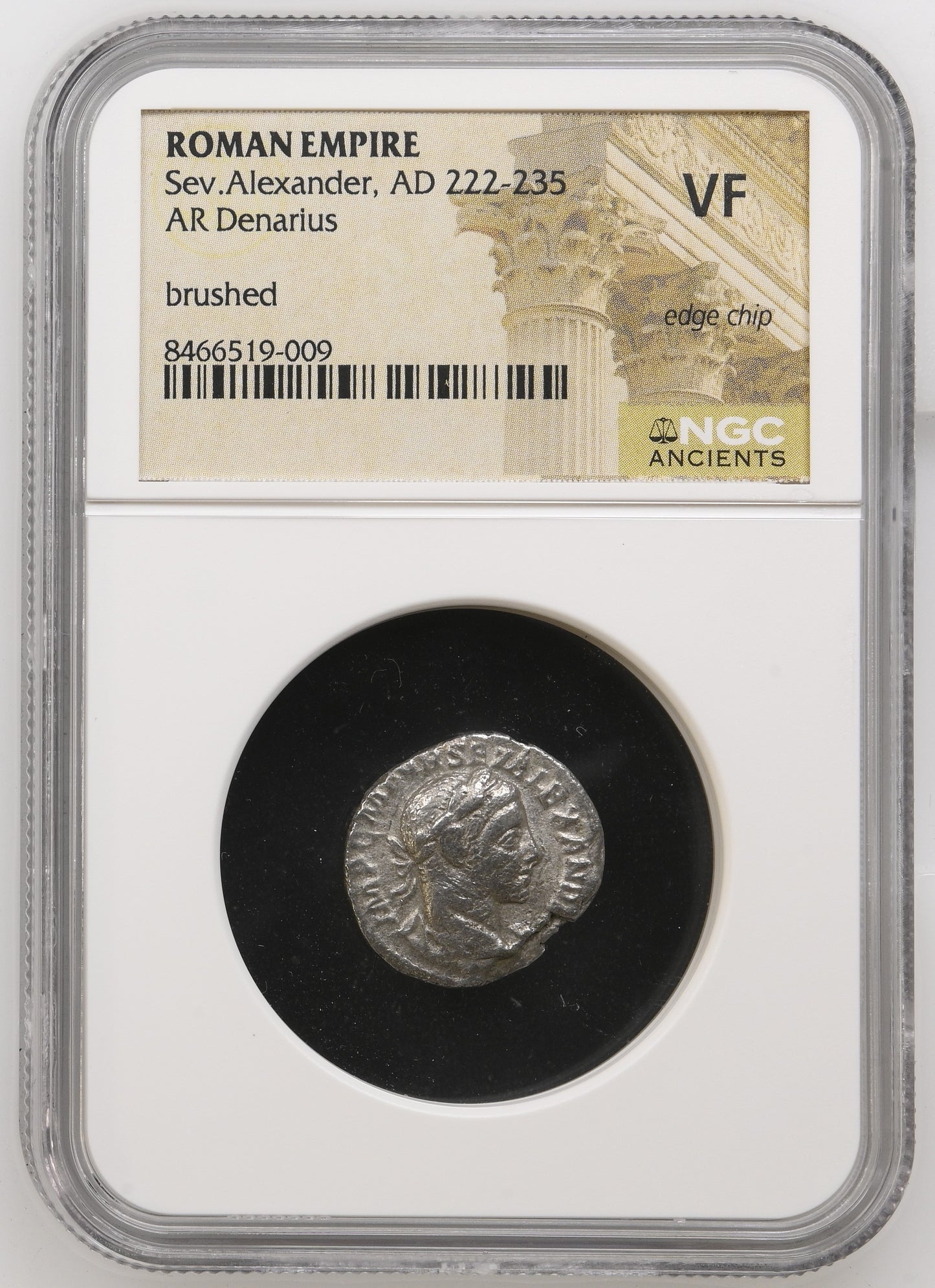 Roman Empire - Severus Alexander - Silver Denarius - NGC VF