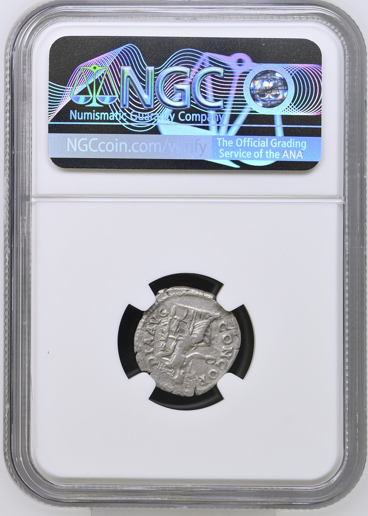 Roman Empire - Sabina - Silver Denarius - NGC VF - RIC:2501