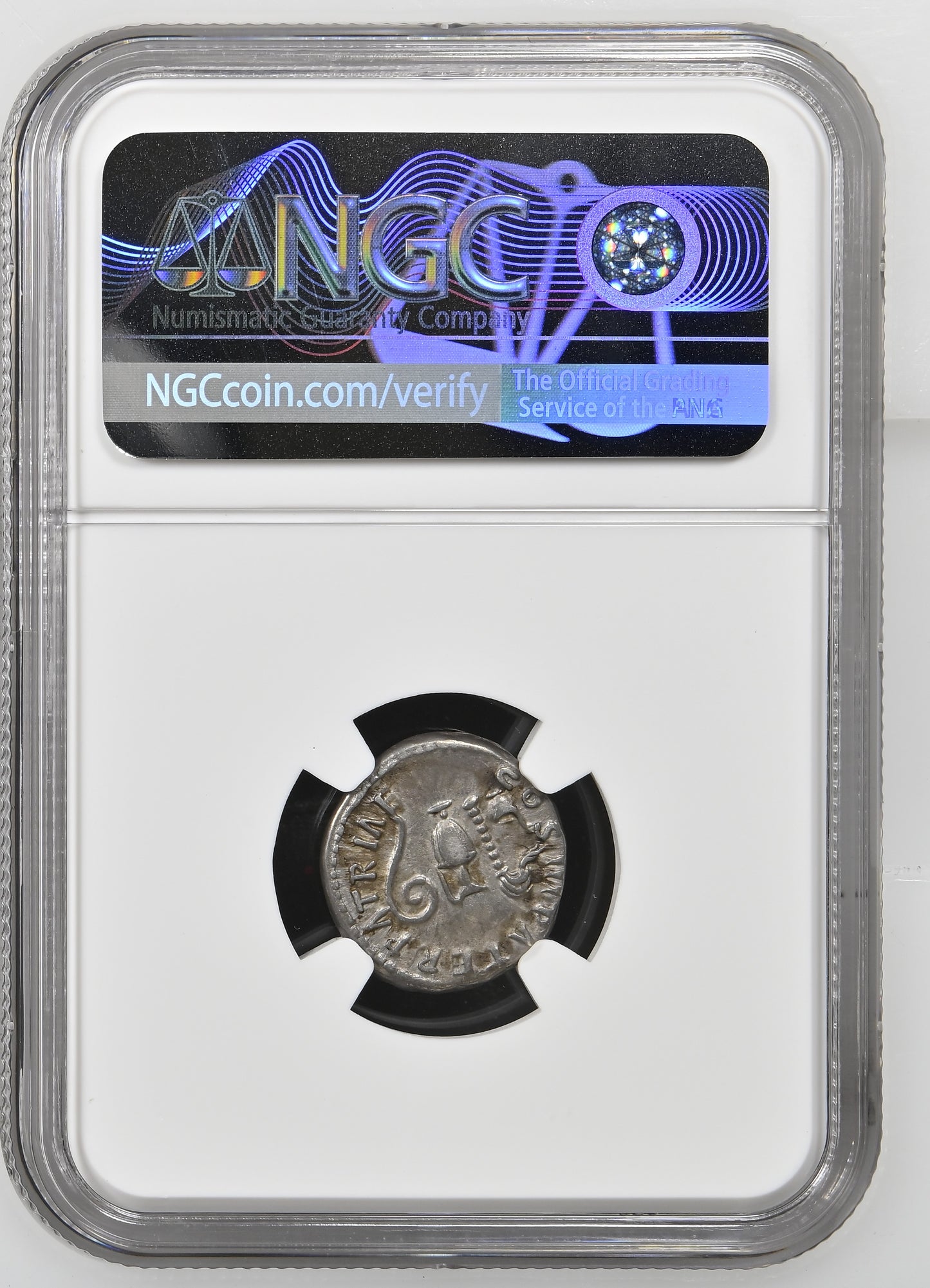 Roman Empire - Nerva - Silver Denarius - NGC VF - RIC:24