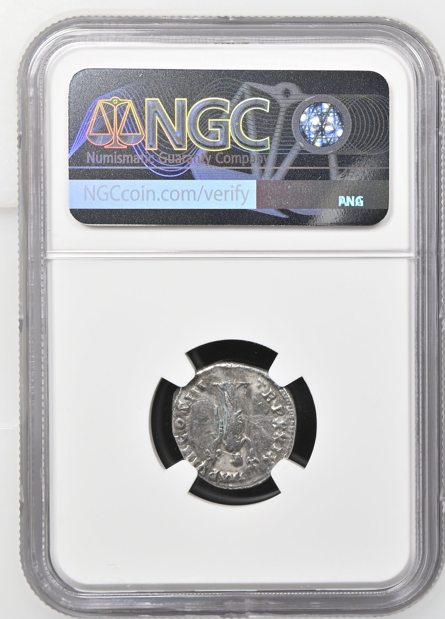 Roman Empire - Marcus Aurelius - Silver Denarius - NGC VF - RIC:330