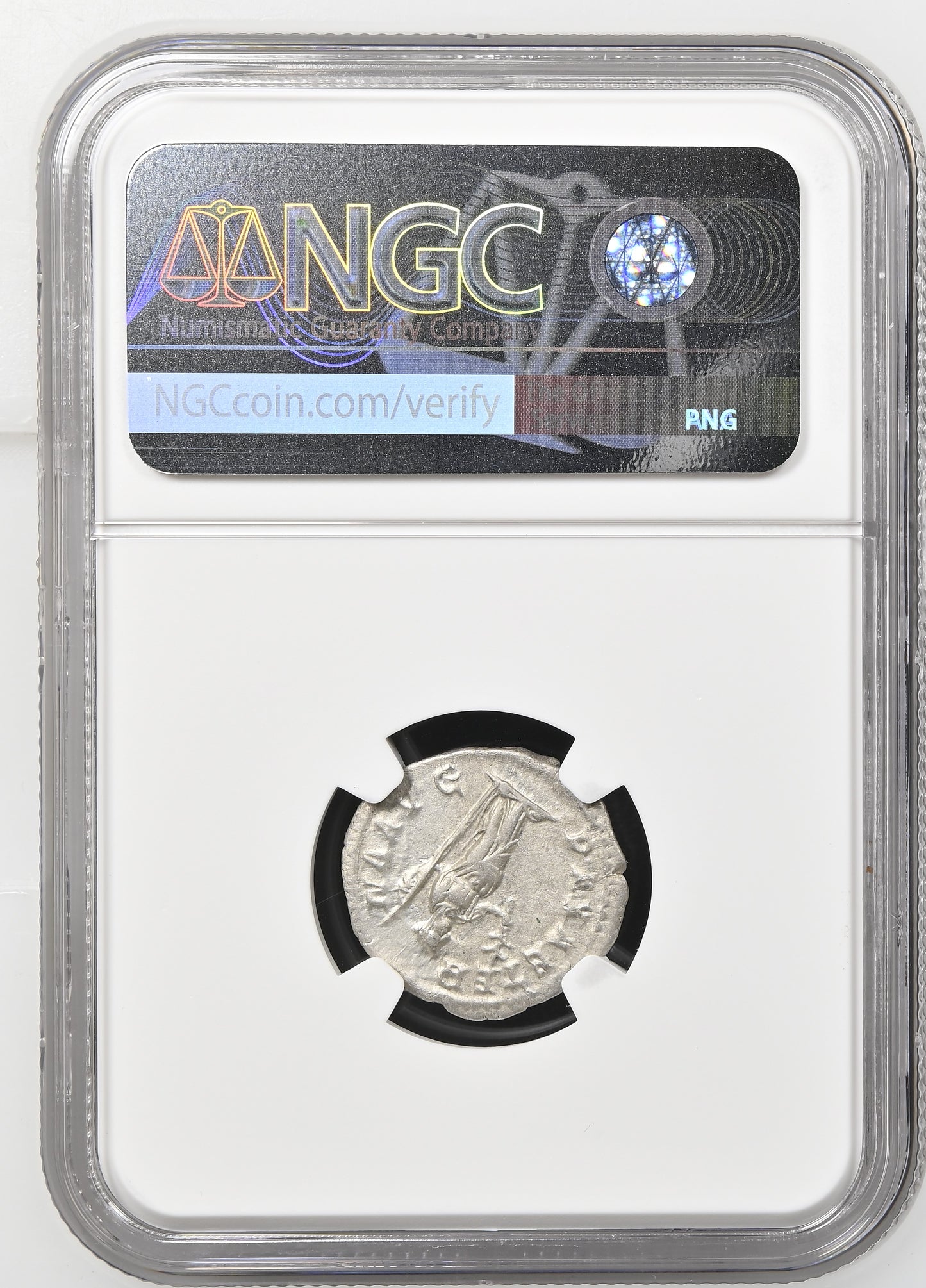 Roman Empire - Severus Alexander - Silver Denarius - NGC Ch VF - RIC:165