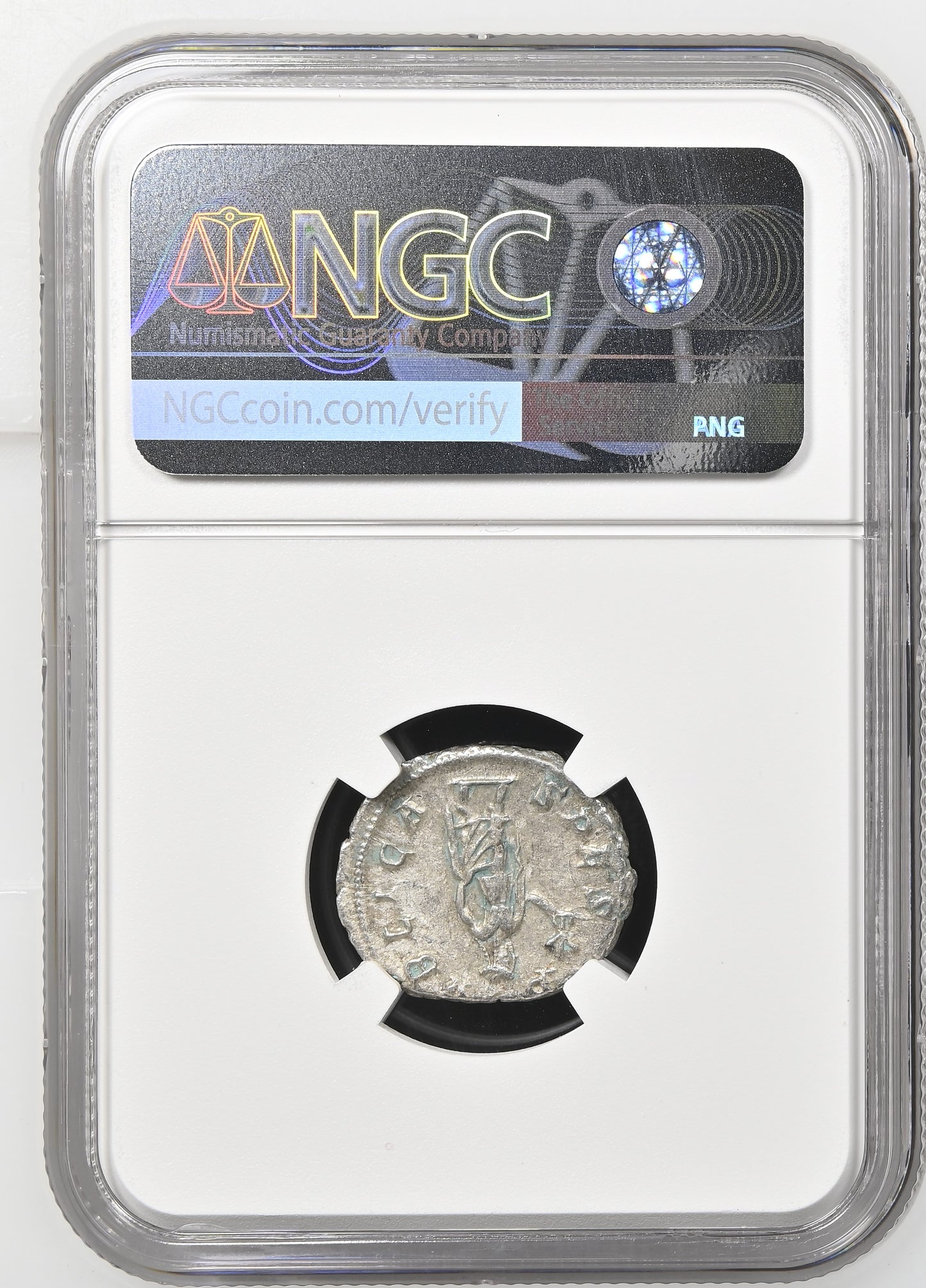 Roman Empire - Severus Alexander - Silver Denarius - NGC XF - RIC:254