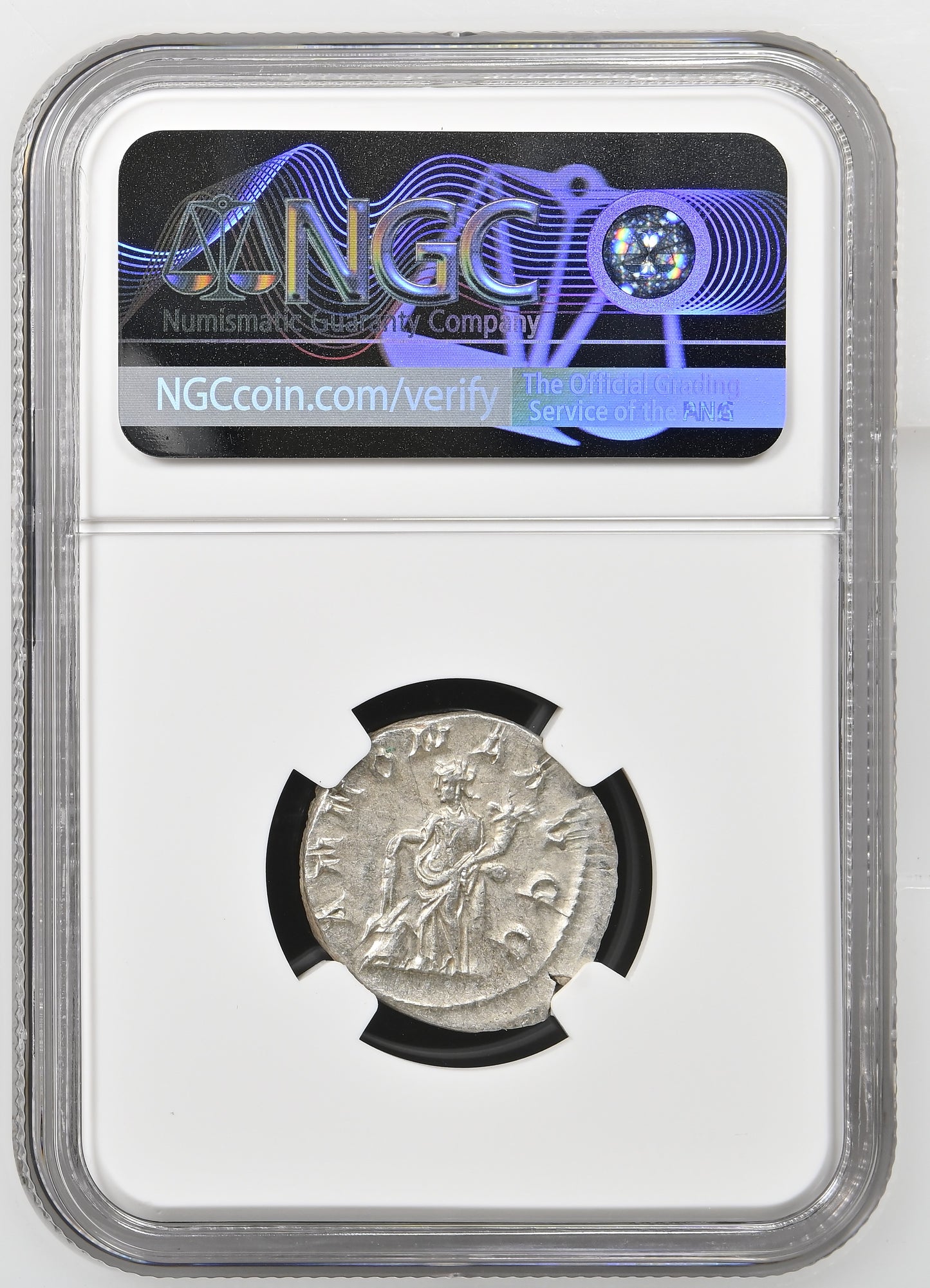 Roman Empire - Philip I - Silver Double-Denarius - NGC Ch AU - RIC:28c