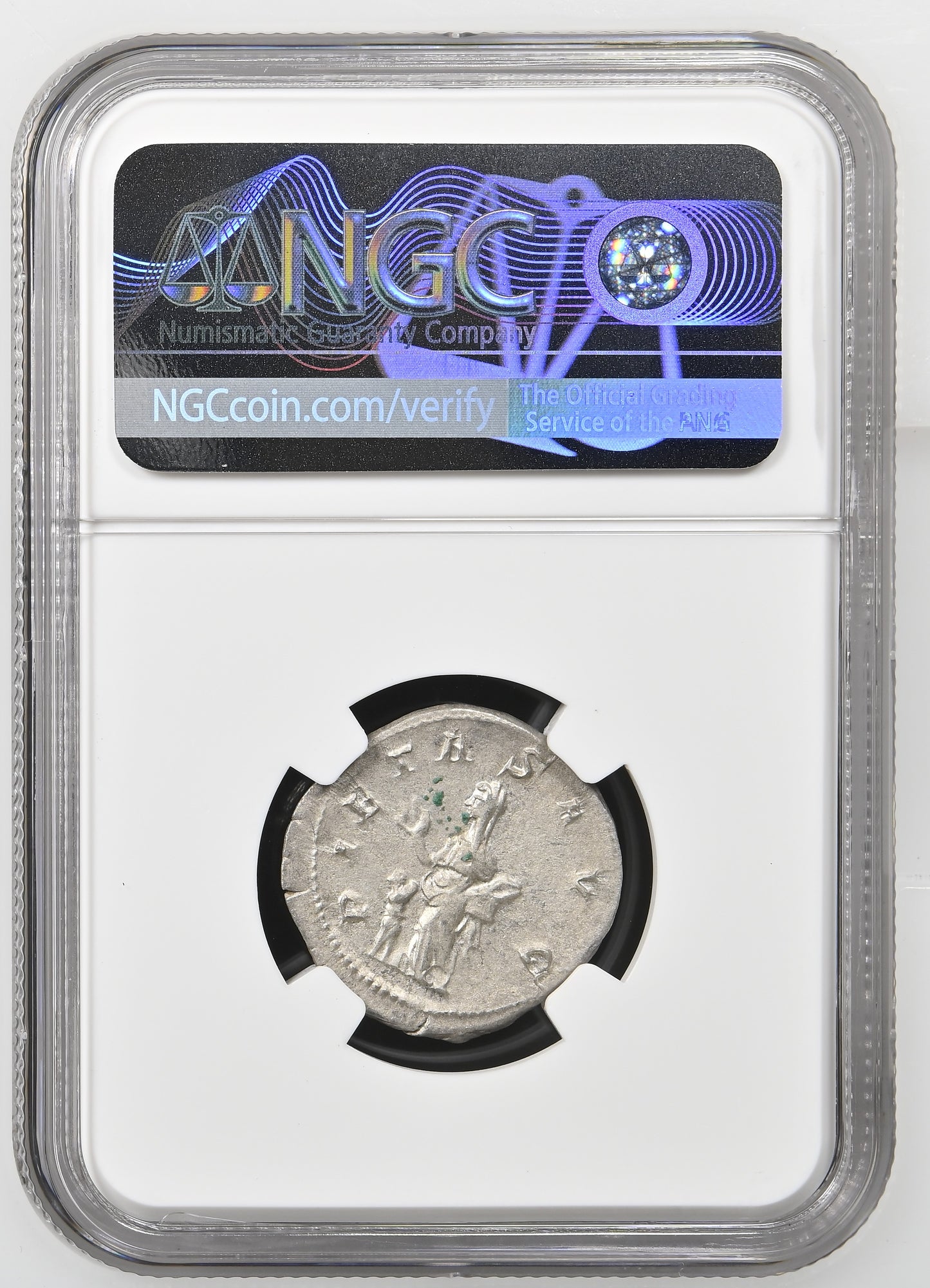 Roman Empire - Otacilia Severa - Silver Double-Denarius - NGC AU - RIC:122b