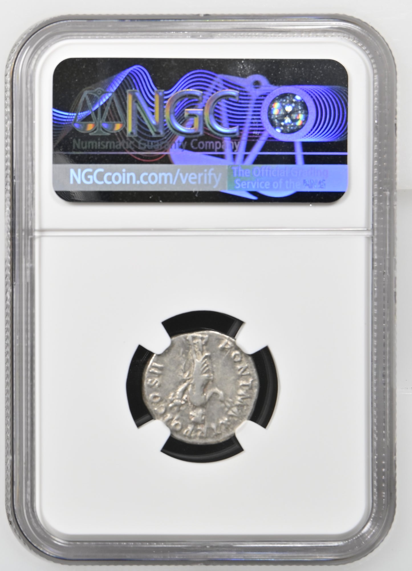 Roman Empire - Trajan - Silver Denarius - NGC VF - RIC:17