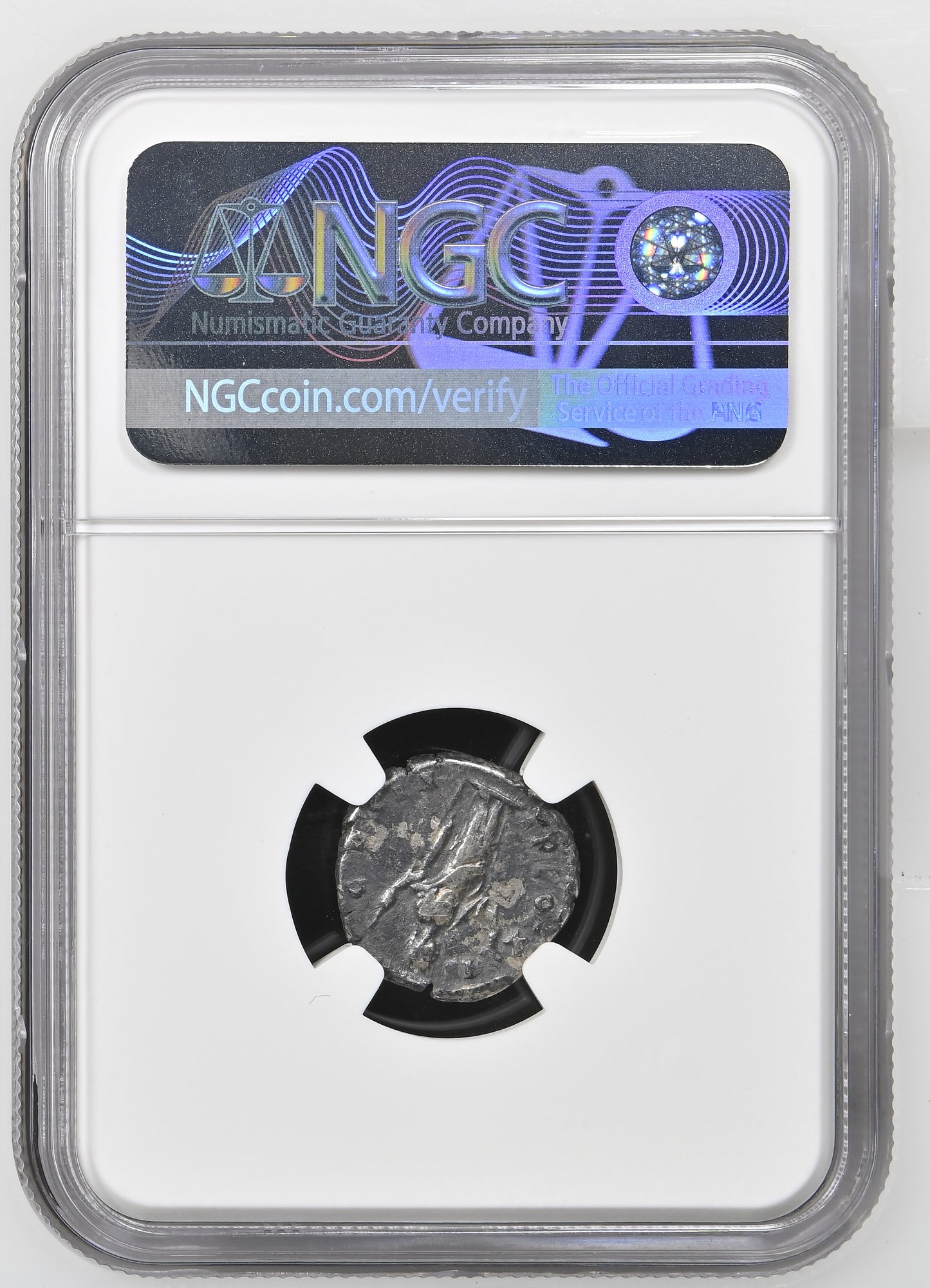 Roman Empire - Marcus Aurelius - Silver Denarius - NGC VF - RIC:429a