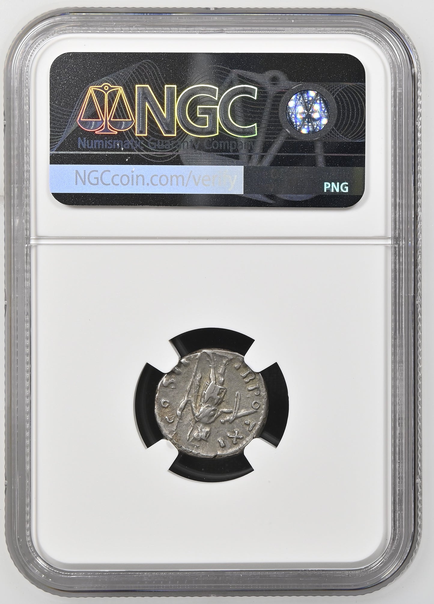 Roman Empire - Marcus Aurelius - Silver Denarius - NGC VF - RIC:473