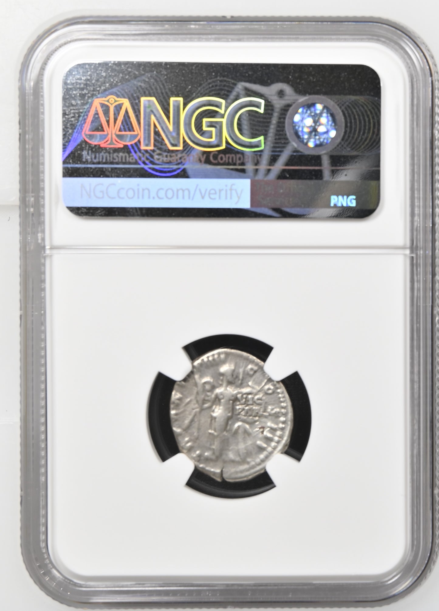 Roman Empire - Marcus Aurelius - Silver Denarius - NGC VF - RIC:163