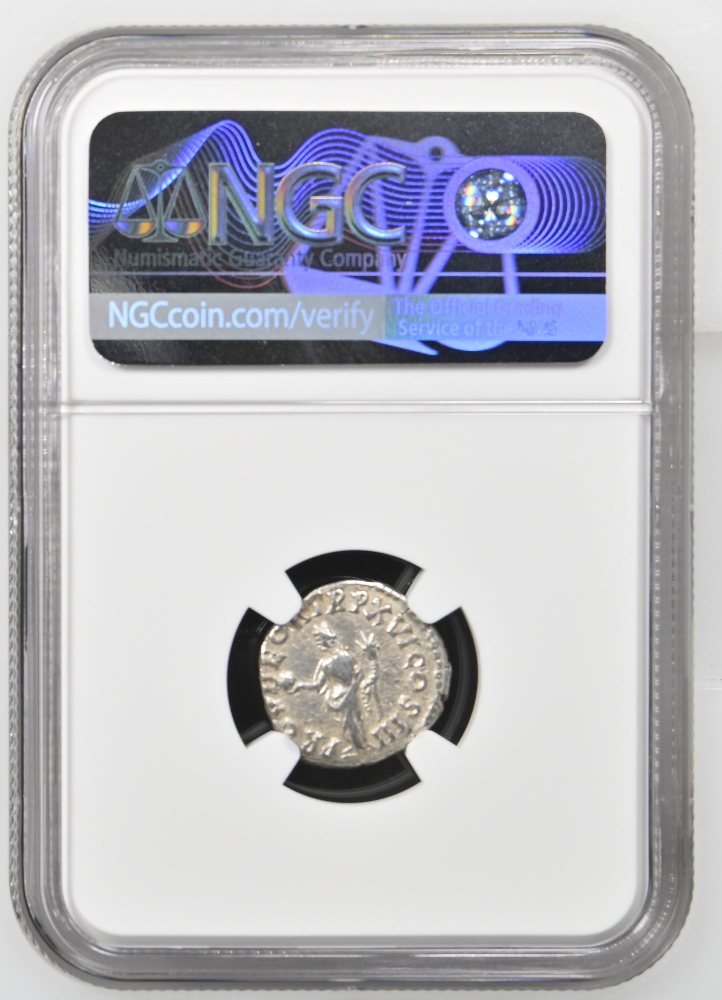 Roman Empire - Marcus Aurelius - Silver Denarius - NGC VF - RIC:50