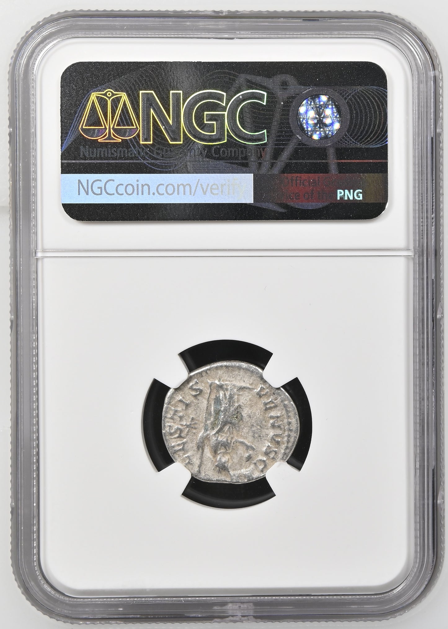 Roman Empire - Julia Soaemias - Silver Denarius - NGC VF - RIC:241