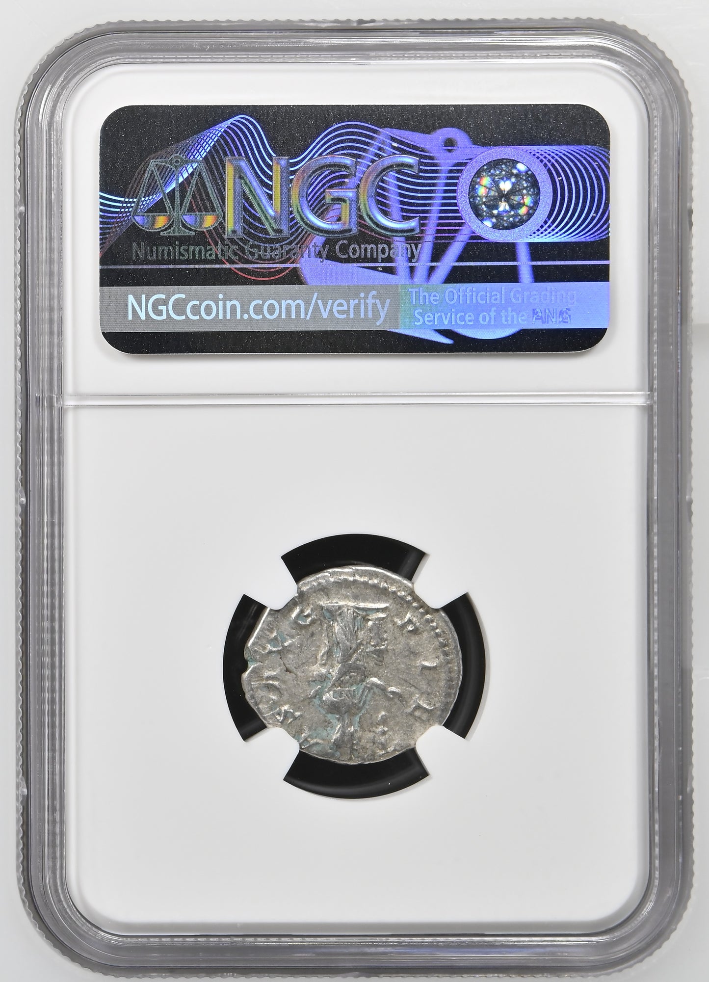 Roman Empire - Julia Maesa - Silver Denarius - NGC Ch VF - RIC:263