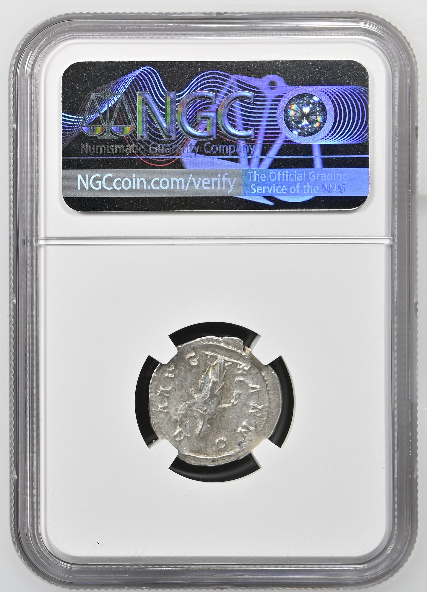 Roman Empire - Severus Alexander - Silver Denarius - NGC Ch XF - RIC:133