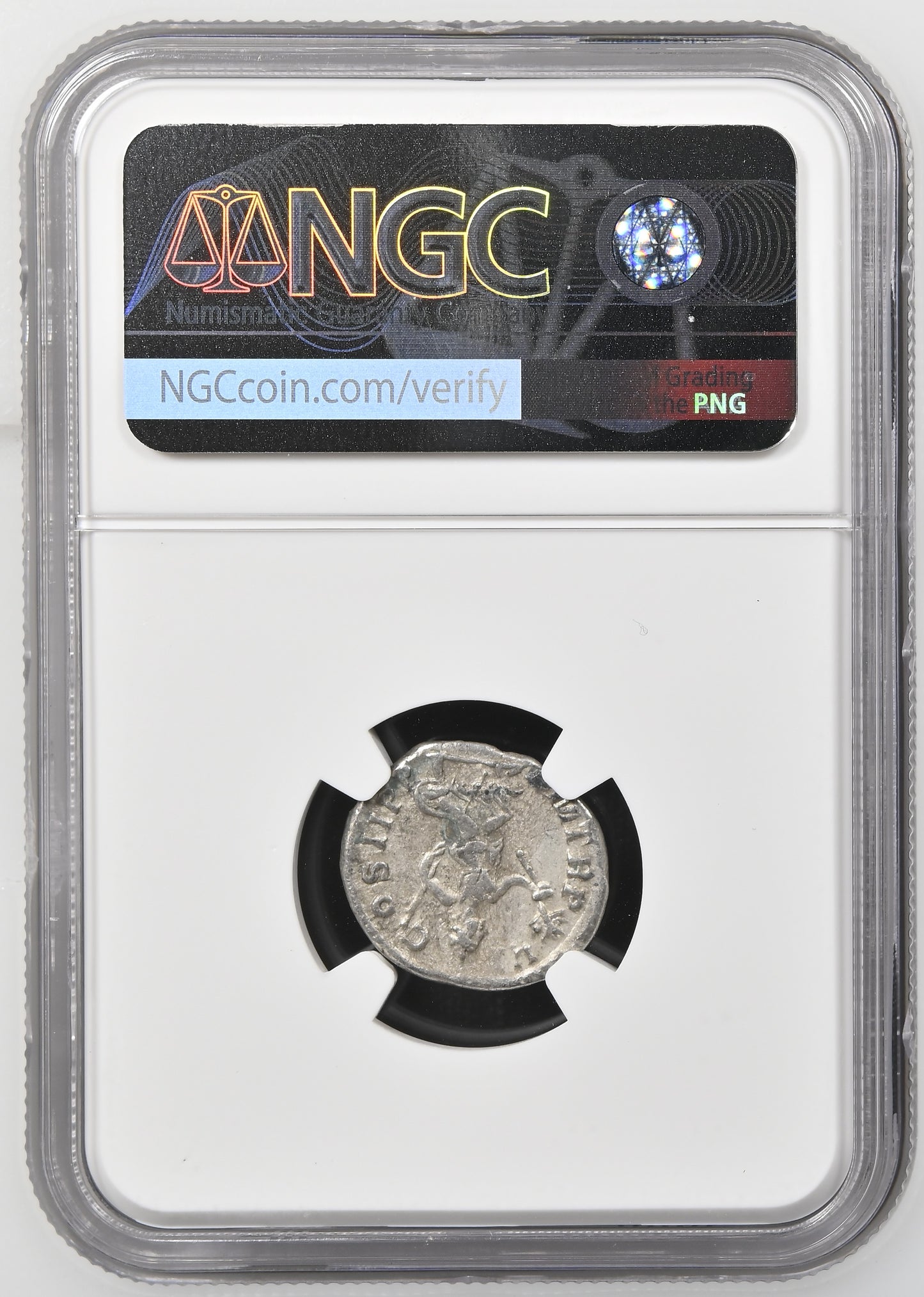 Roman Empire - Severus Alexander - Silver Denarius - NGC Ch VF - RIC:67