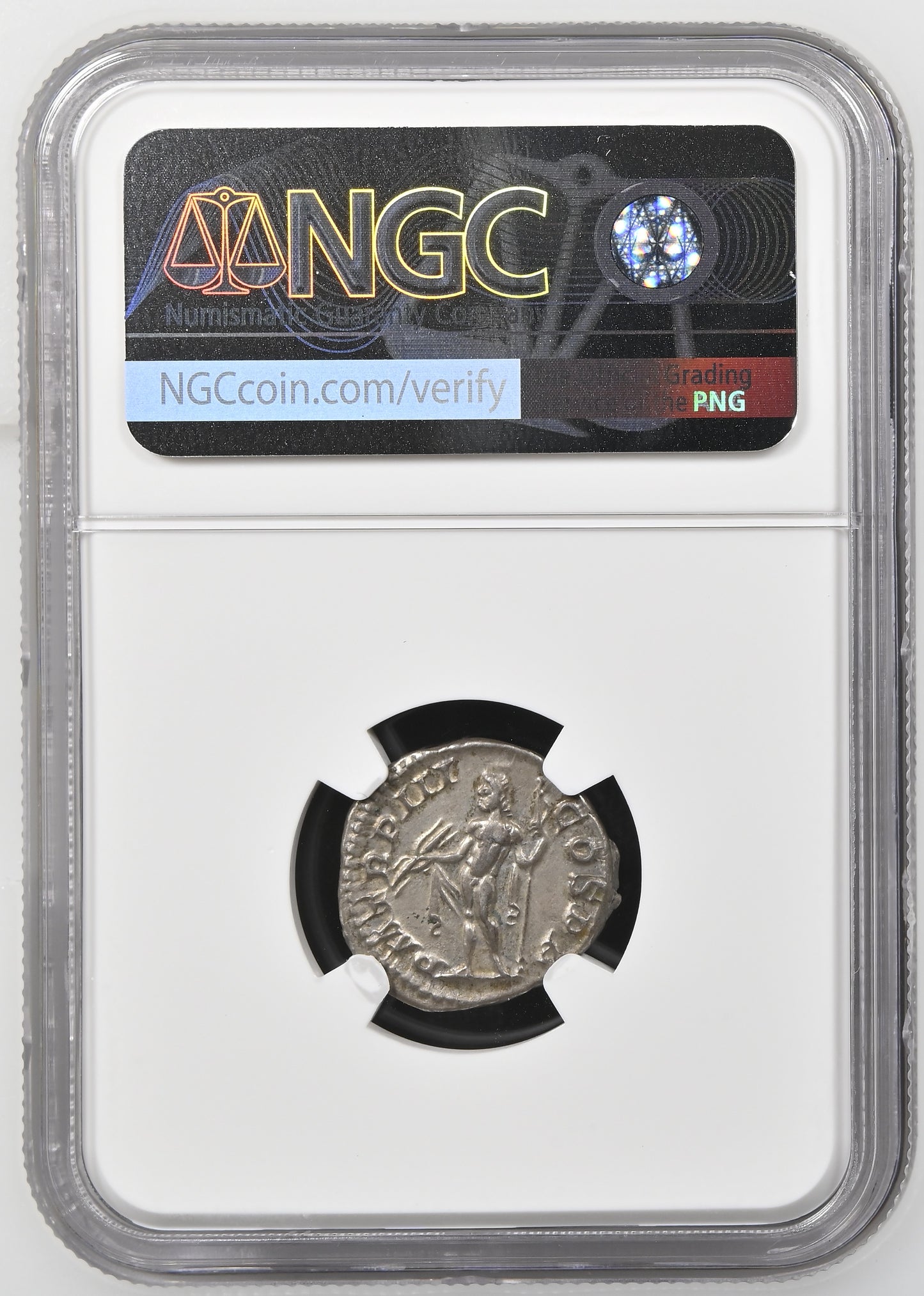 Roman Empire - Severus Alexander - Silver Denarius - NGC XF - RIC:2
