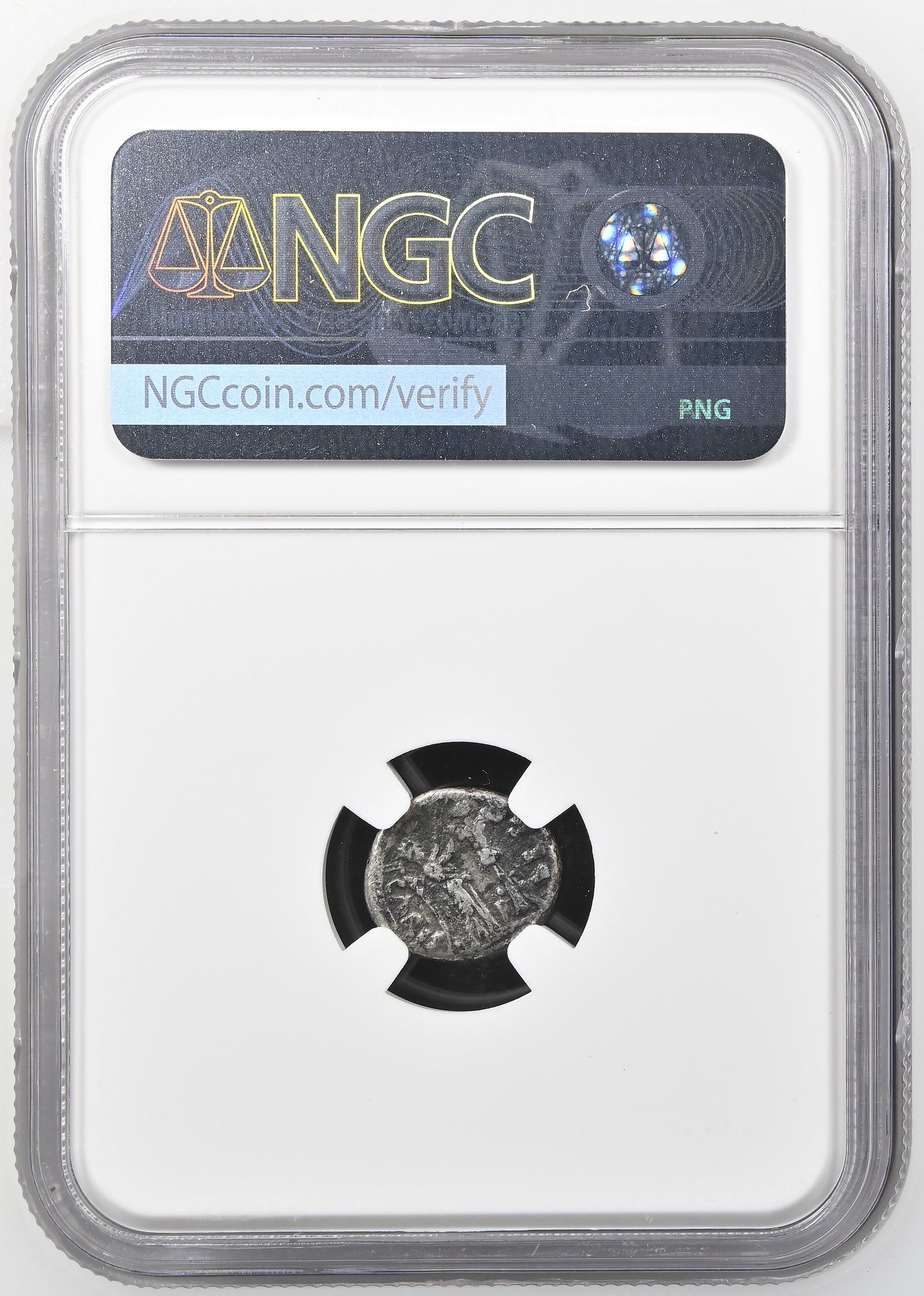 Roman Empire - Augustus - Silver Quinarius - NGC VF - RIC:1a