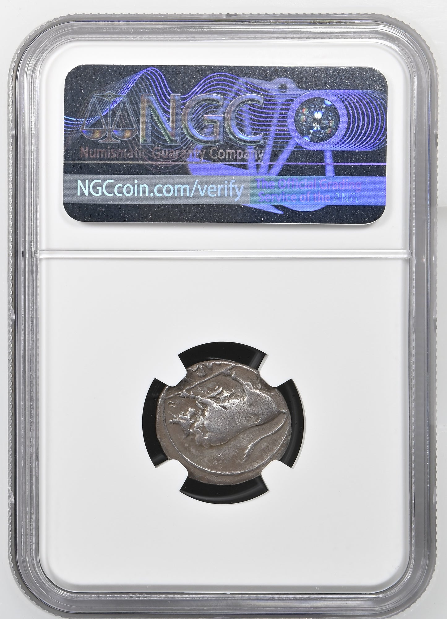 Roman Empire - Augustus - Silver Denarius - NGC VF - RIC:167a