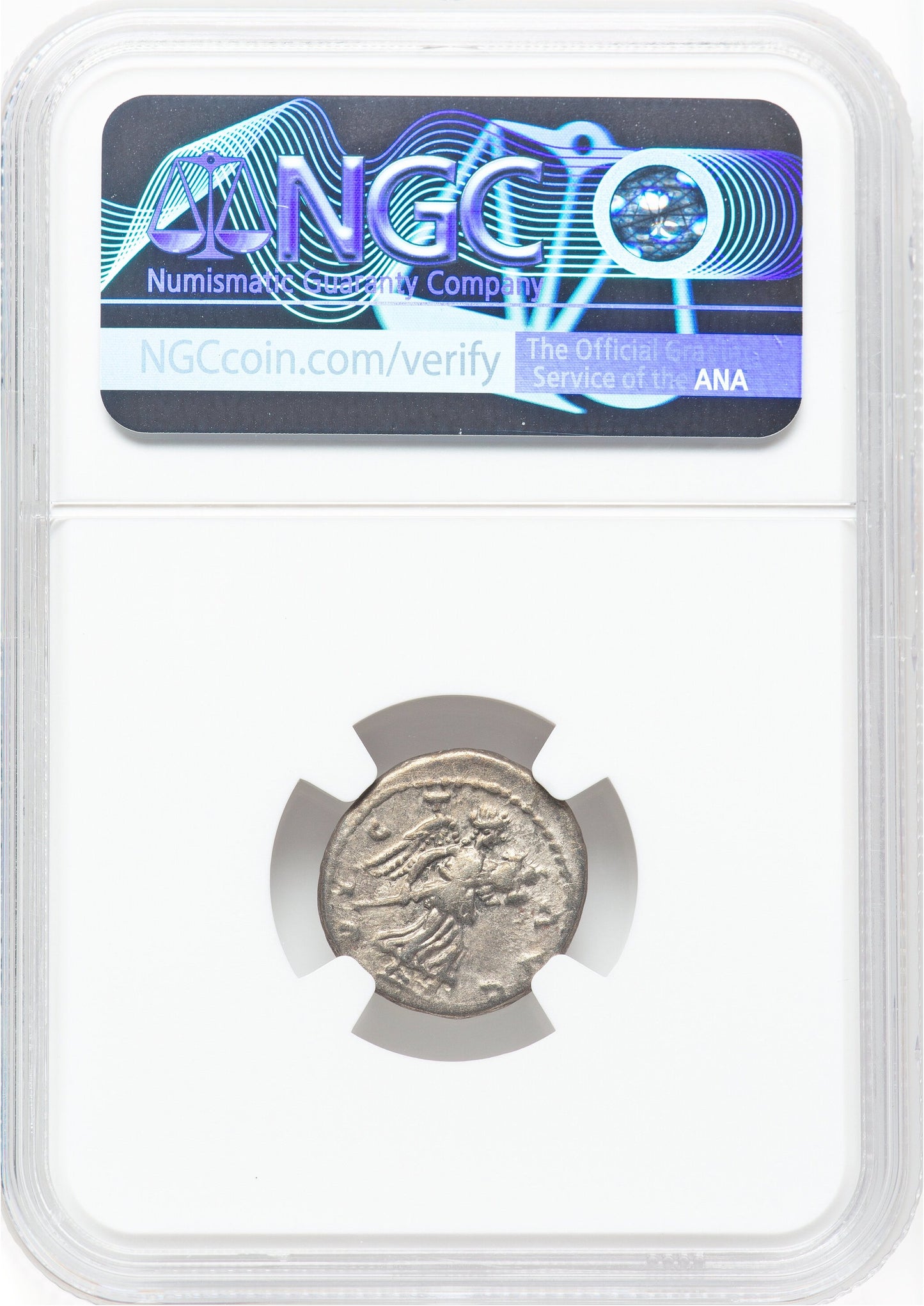 Roman Empire - Septimius Severus - Silver Denarius - NGC VF