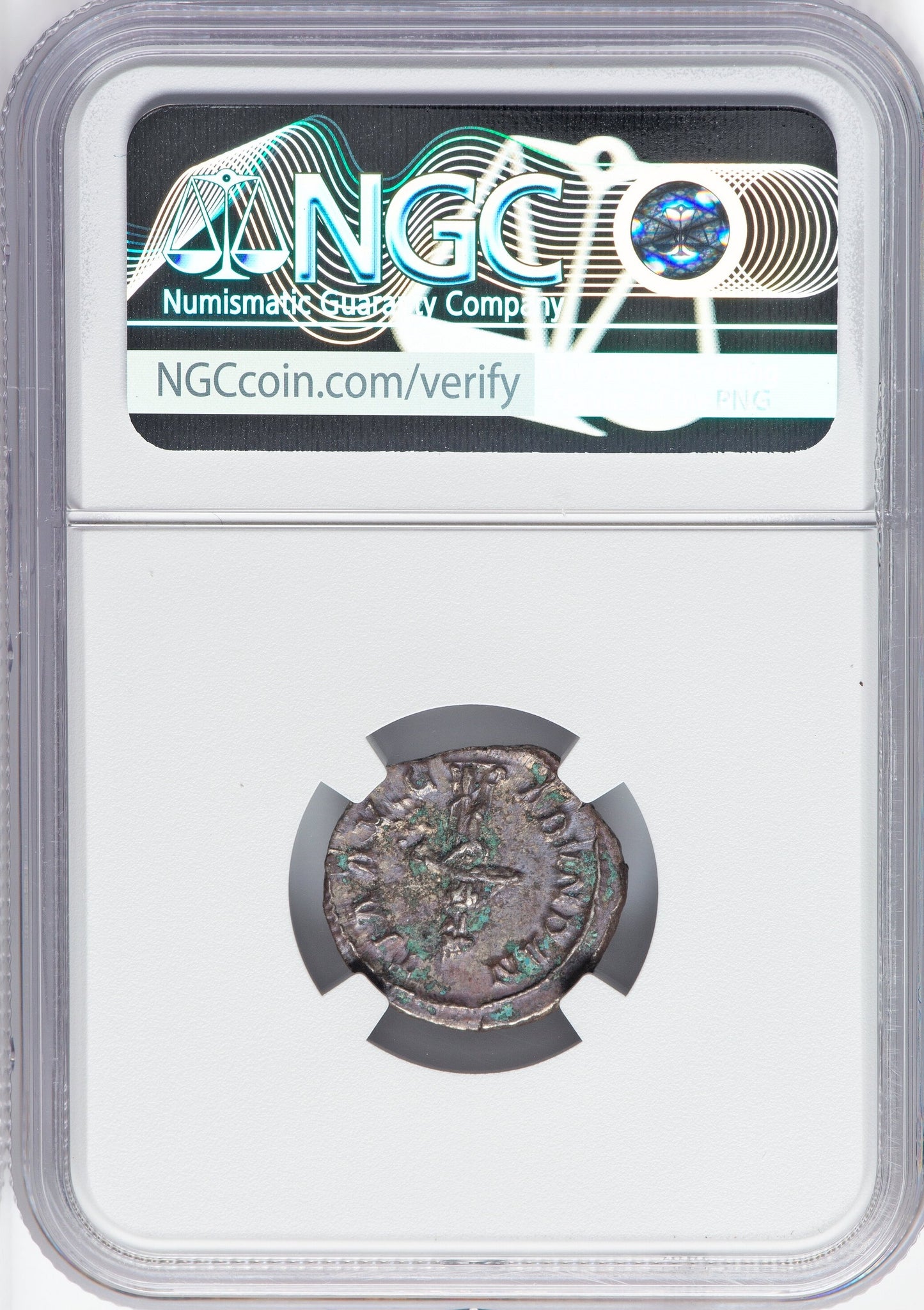 Roman Empire - Severus Alexander - Silver Denarius - NGC Ch AU - RIC:185