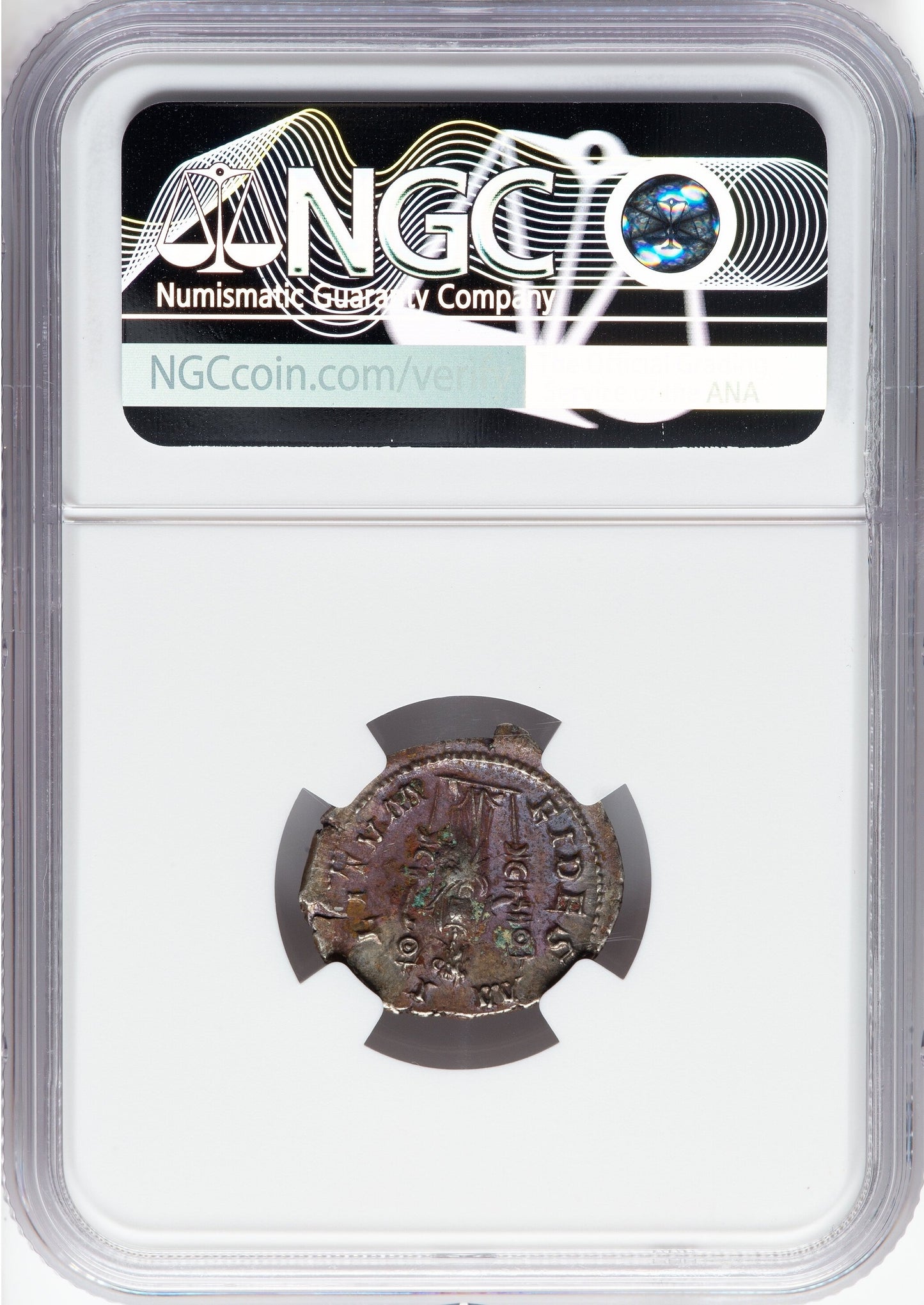 Roman Empire - Maximinus I - Silver Denarius - NGC XF