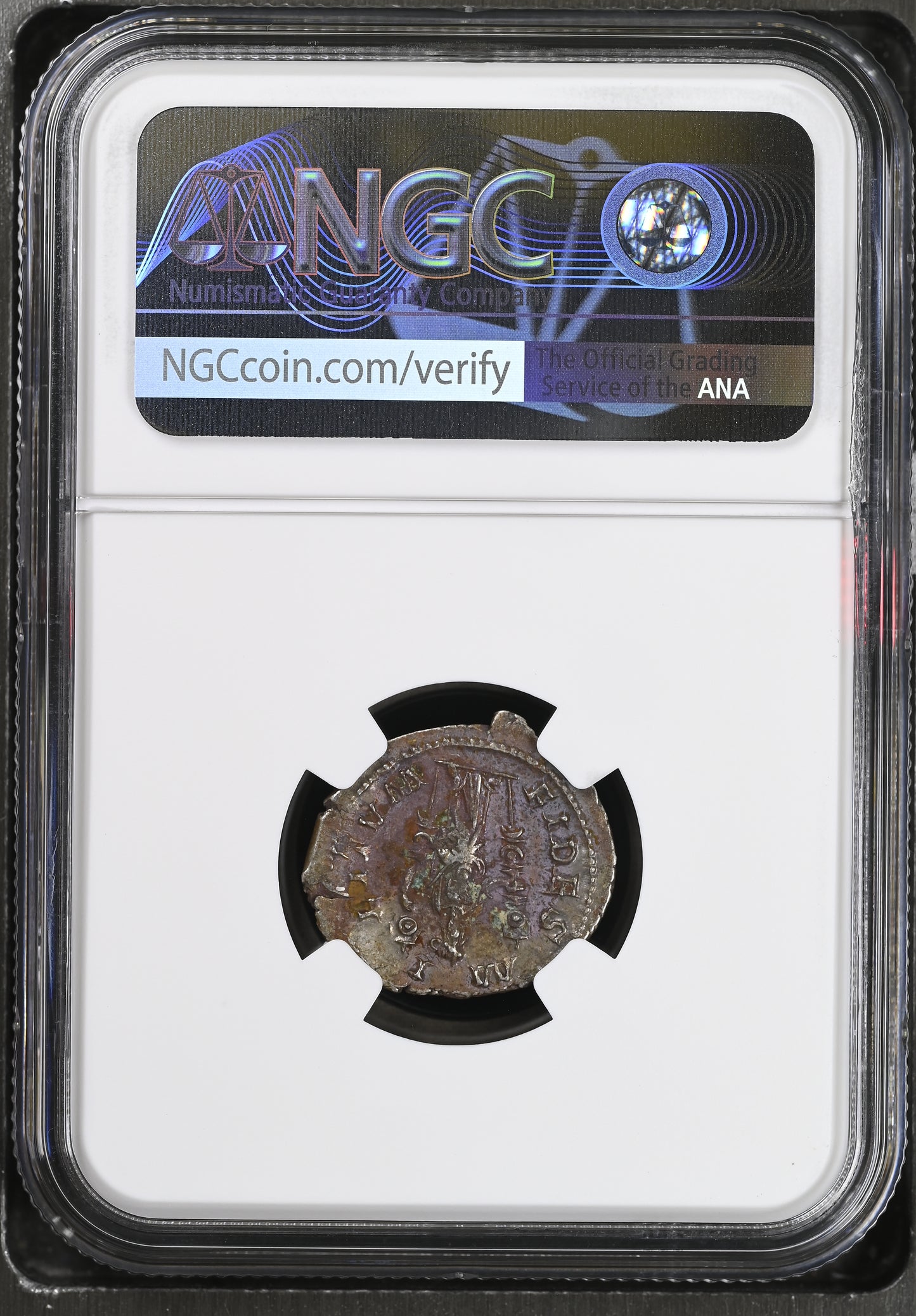 Roman Empire - Maximinus I - Silver Denarius - NGC XF