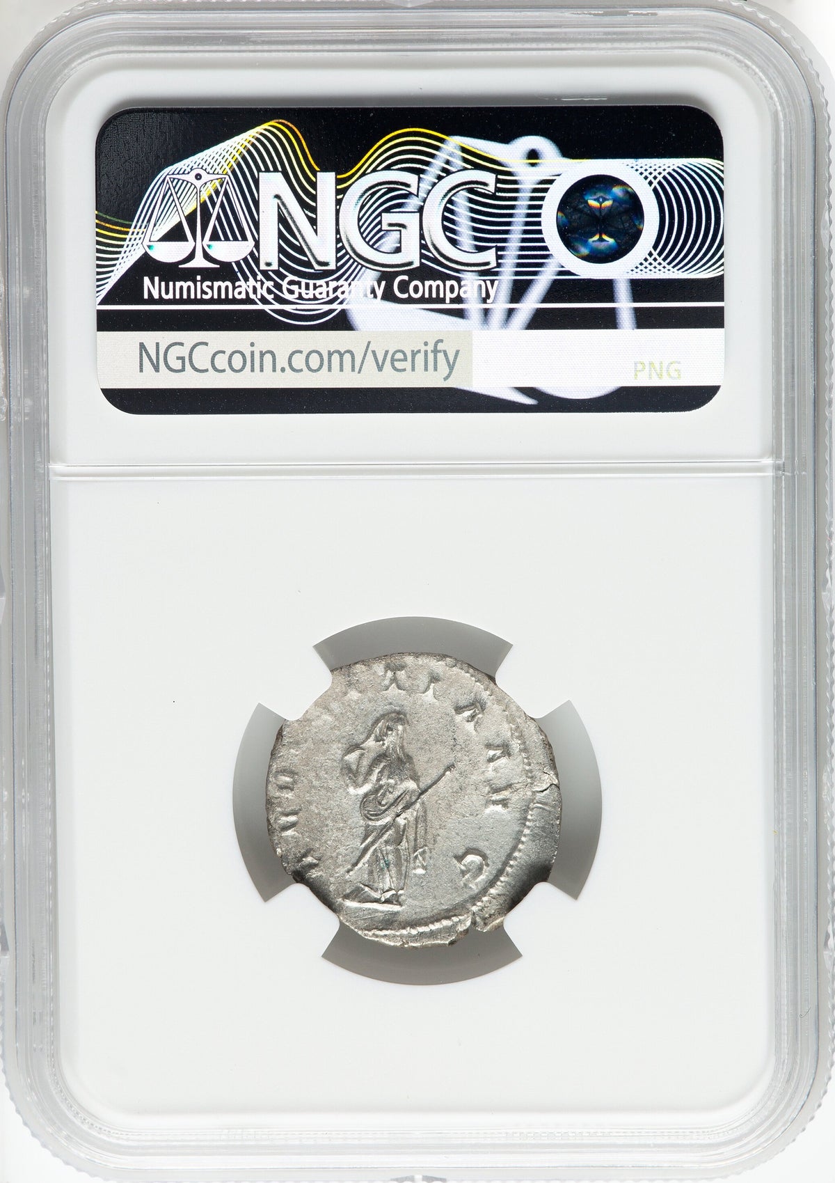 Roman Empire - Herennia Etruscilla - Silver Double-Denarius - NGC Ch AU - RIC:58b