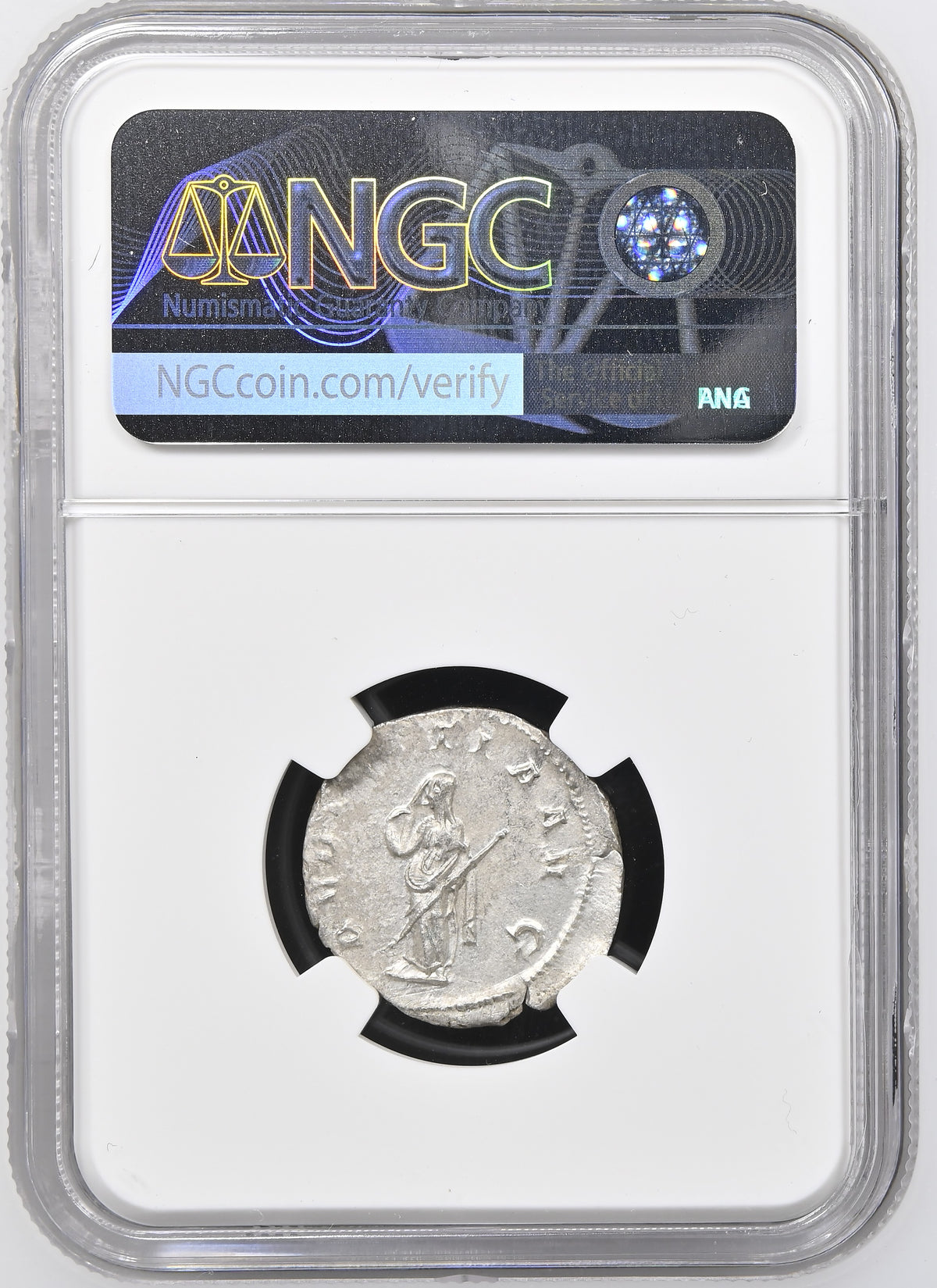 Roman Empire - Herennia Etruscilla - Silver Double-Denarius - NGC Ch AU - RIC:58b