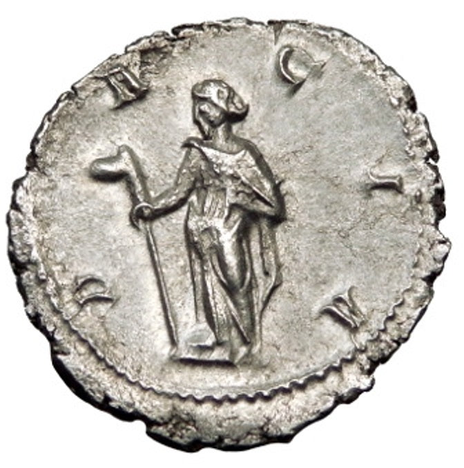 Roman Empire - Trajan Decius - Silver Double-Denarius - NGC Ch XF - RIC:12b