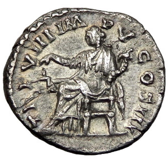Roman Empire - Lucius Verus - Silver Denarius - NGC XF - RIC:595